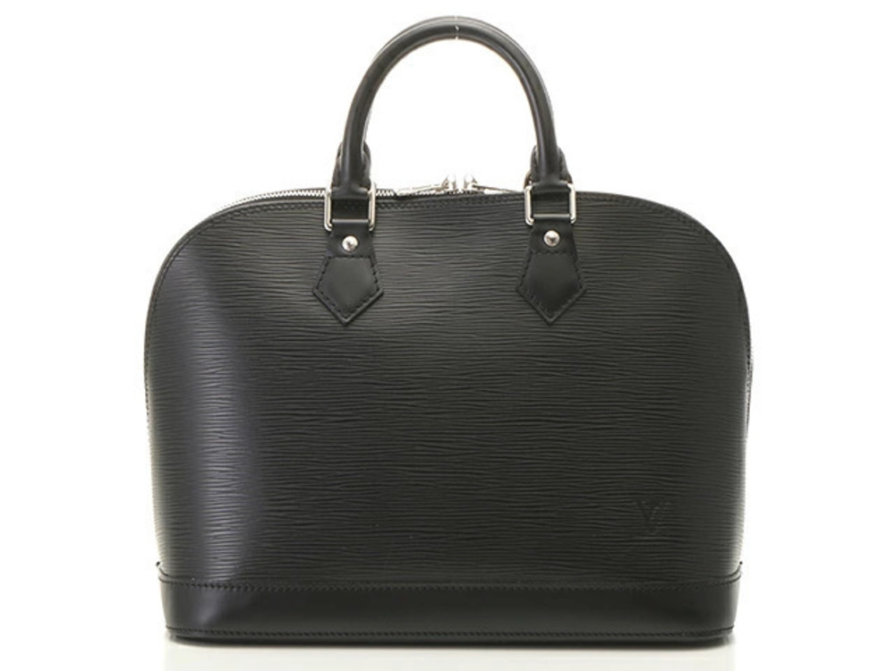 Louis Vuitton Alma handbag Epi Noir Black SS